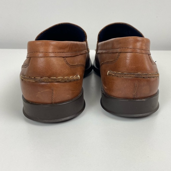Cole Hahn Hawthorne Brown Leather Penny Loafers Size 7.5 M main image 14